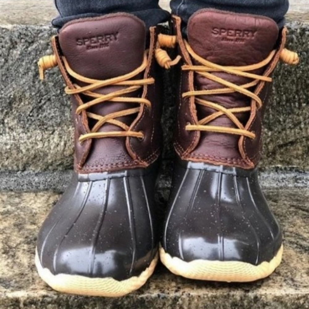 Sperry Saltwater Rain Ankle Boots